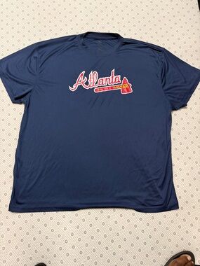 Atlanta Braves Jersey Shirt 4X